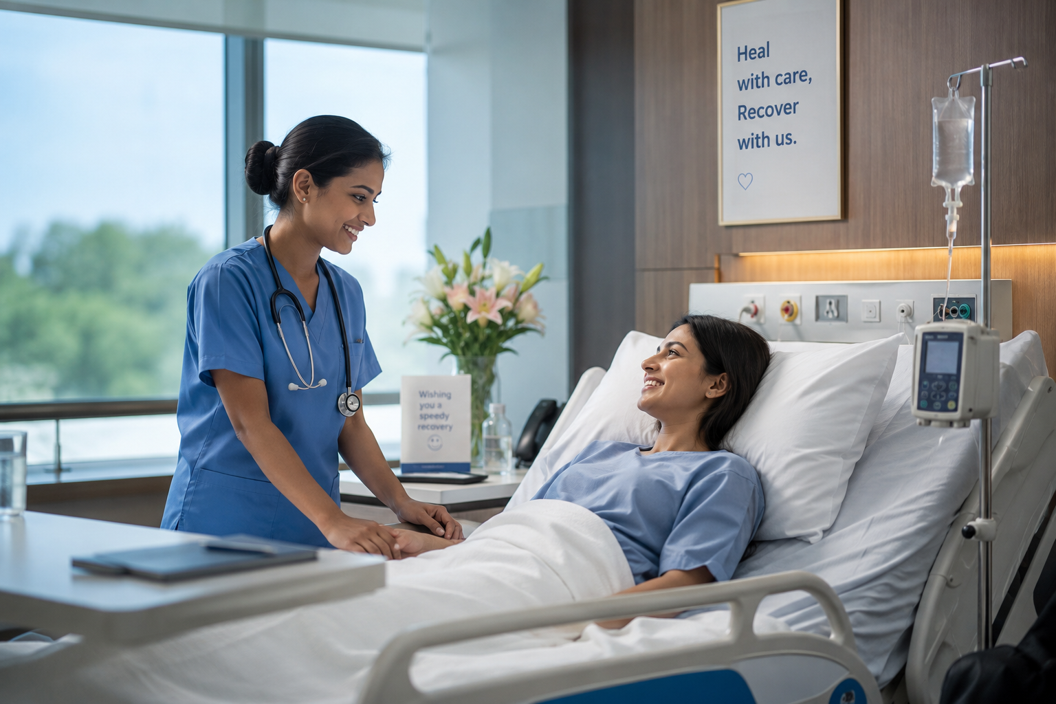 Patient support during medical treatment