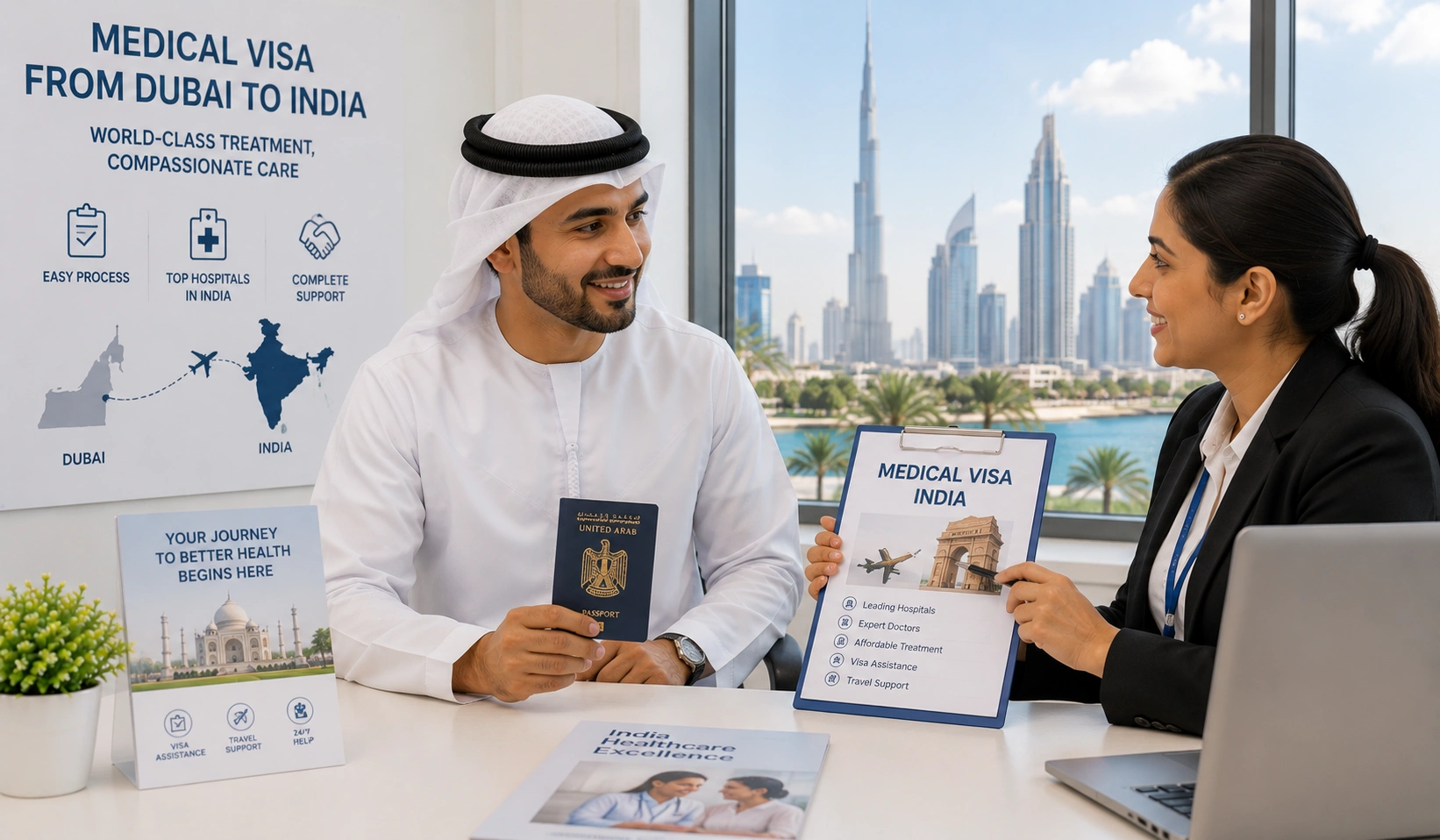 Medical Visa from Dubai to India