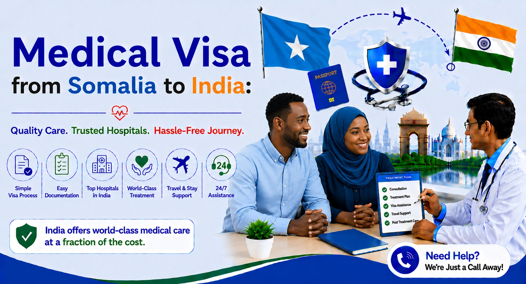 Medical Visa from Somalia to India