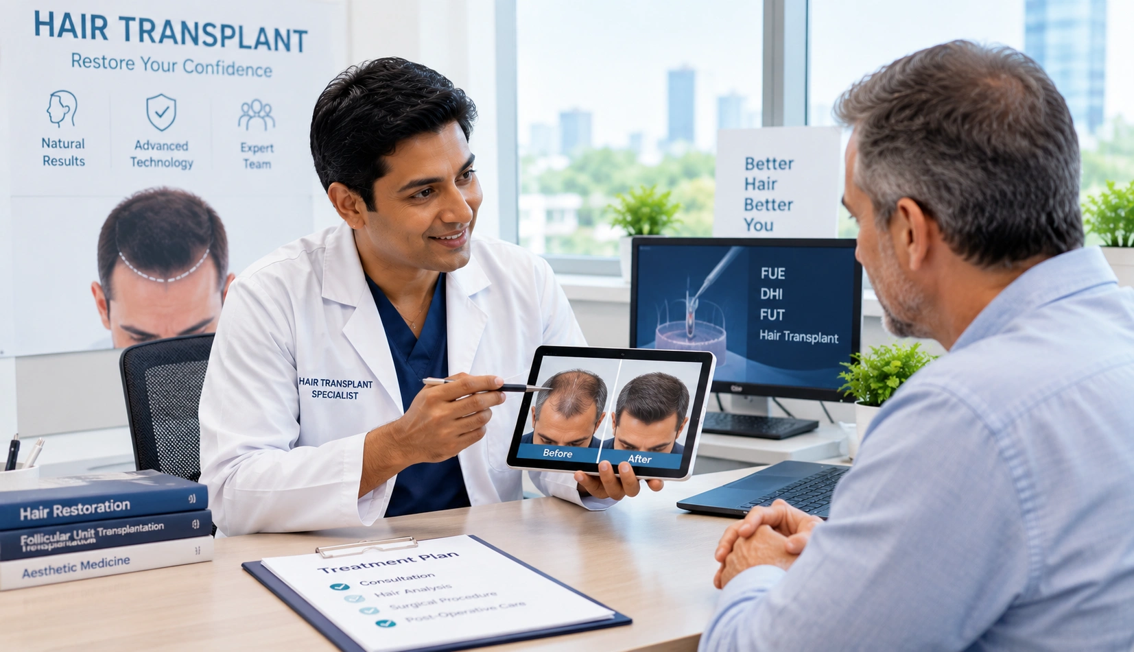 Hair Transplant Hospitals in India