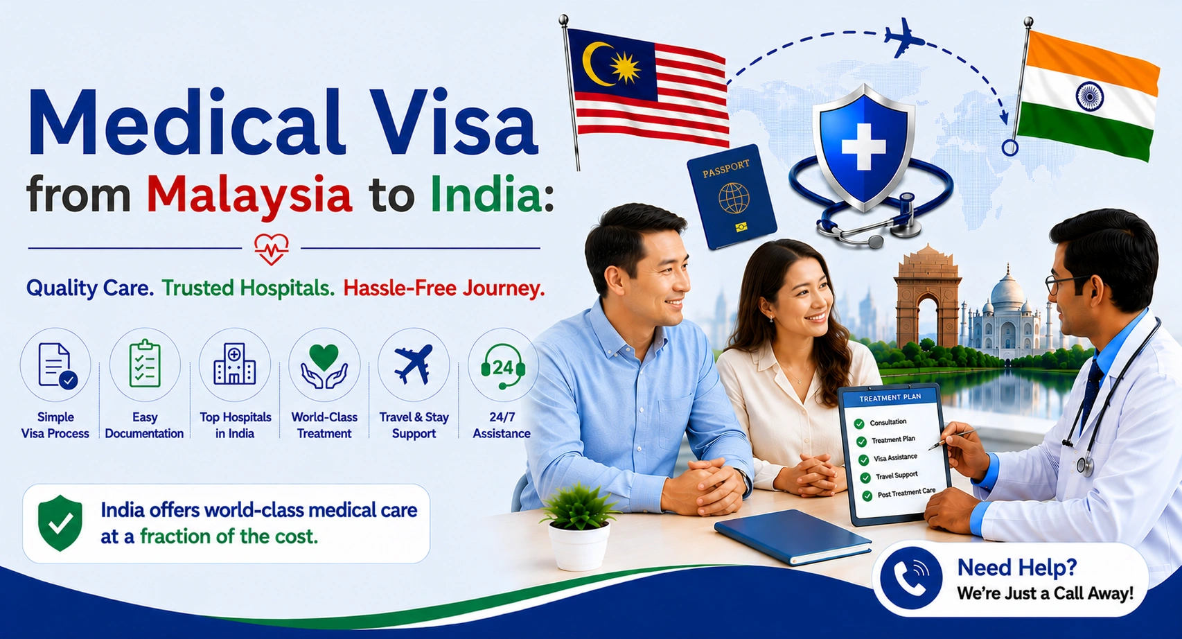 Medical Visa from Malaysia to India