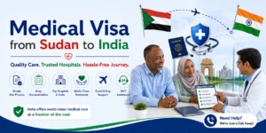 medical Visa from Sudan to India